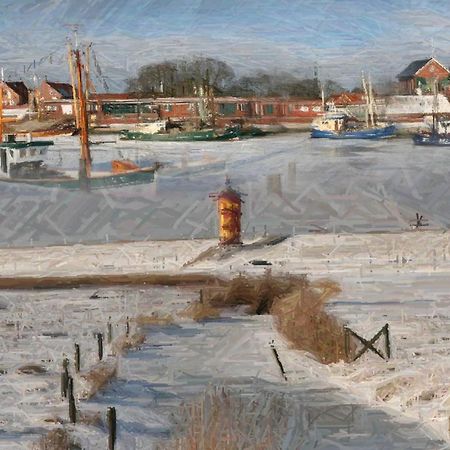 Huus Ant Deep Og Greetsiel Lejlighed Krummhörn Eksteriør billede