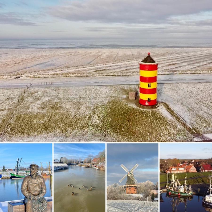 Huus Ant Deep Og Greetsiel Lejlighed Krummhörn Eksteriør billede